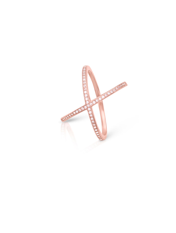 Cross Diagonal Ring