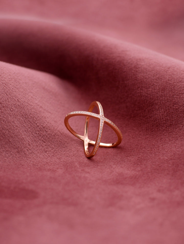 Cross Diagonal Ring