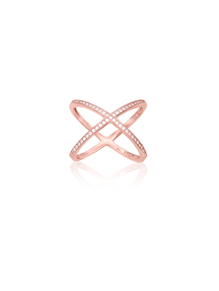 Cross Diagonal Ring