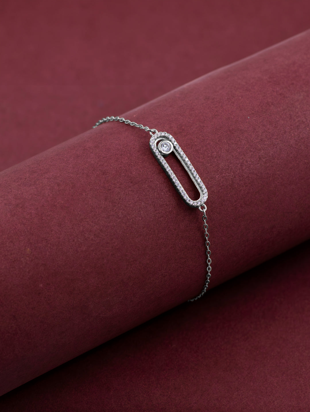 Safety Pin Design Bracelet