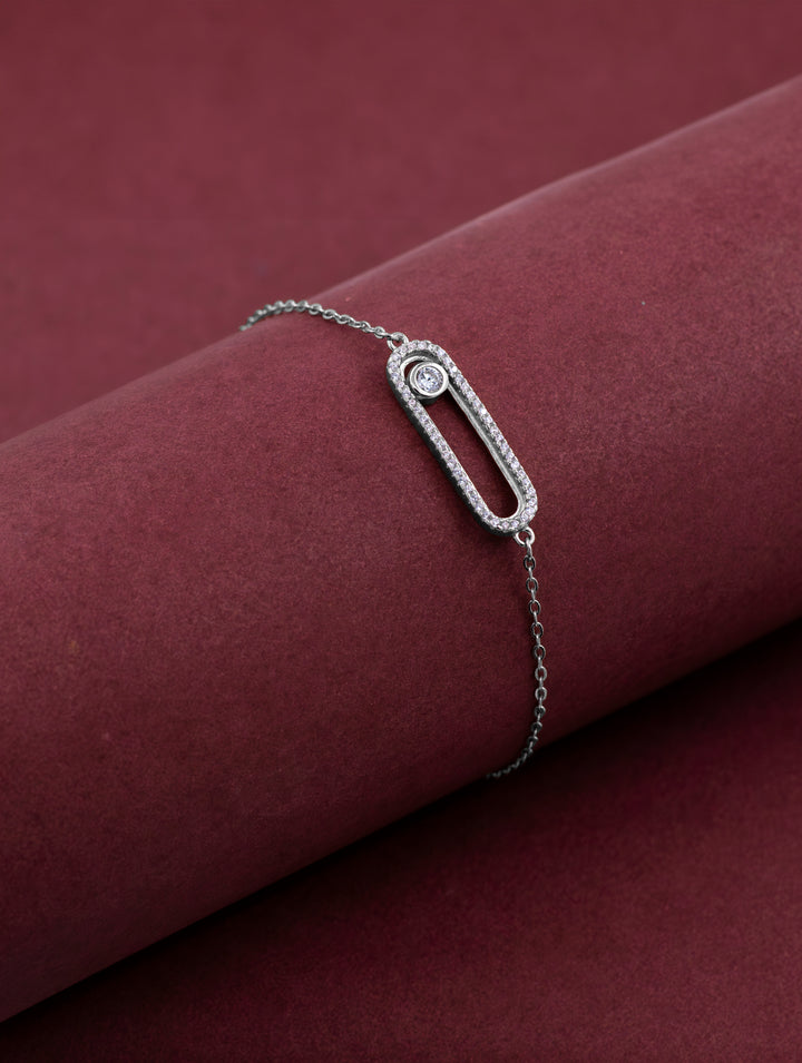 Safety Pin Design Bracelet