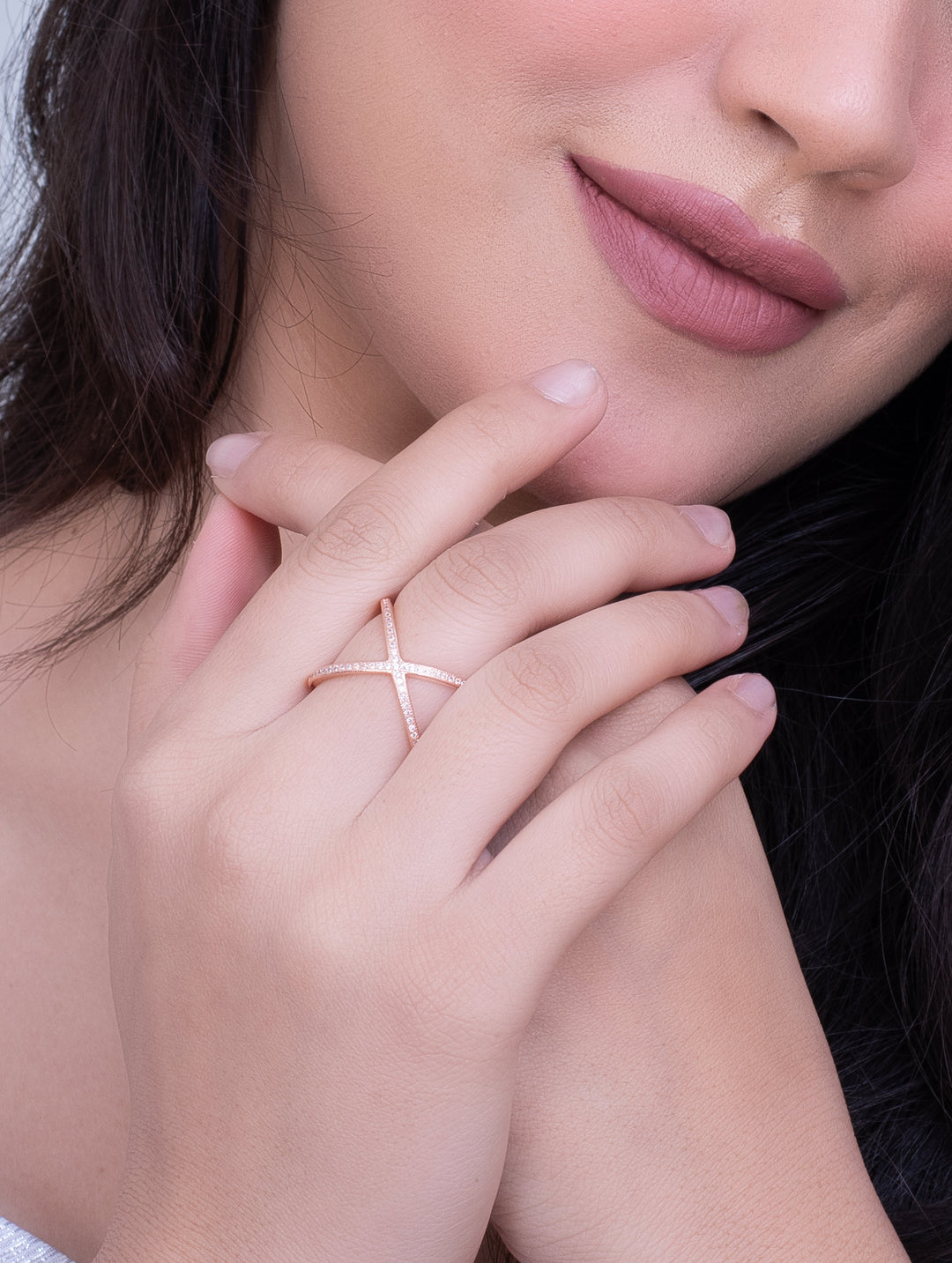 Cross Diagonal Ring