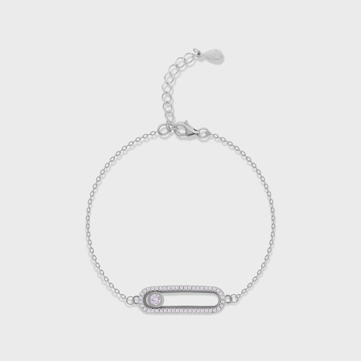 Safety Pin Design Bracelet
