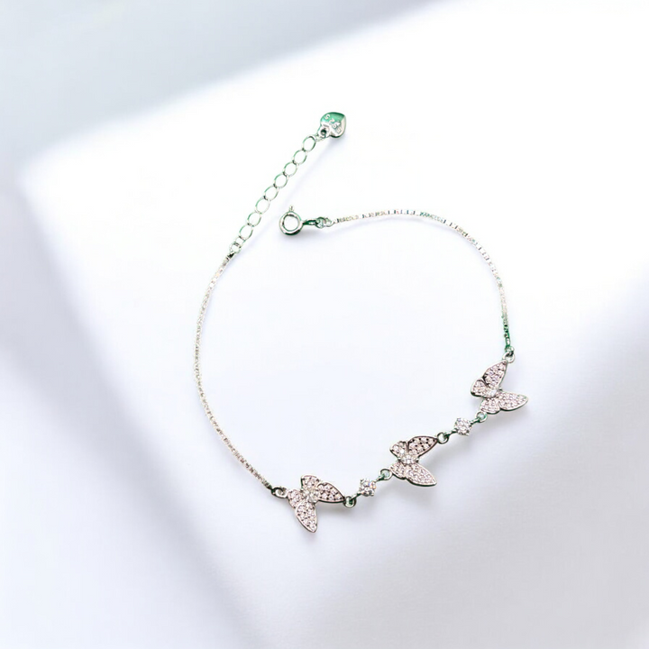 Butterfly Silver Bracelet